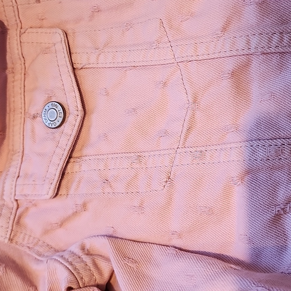 Pink denim jacket - Picture 4 of 6